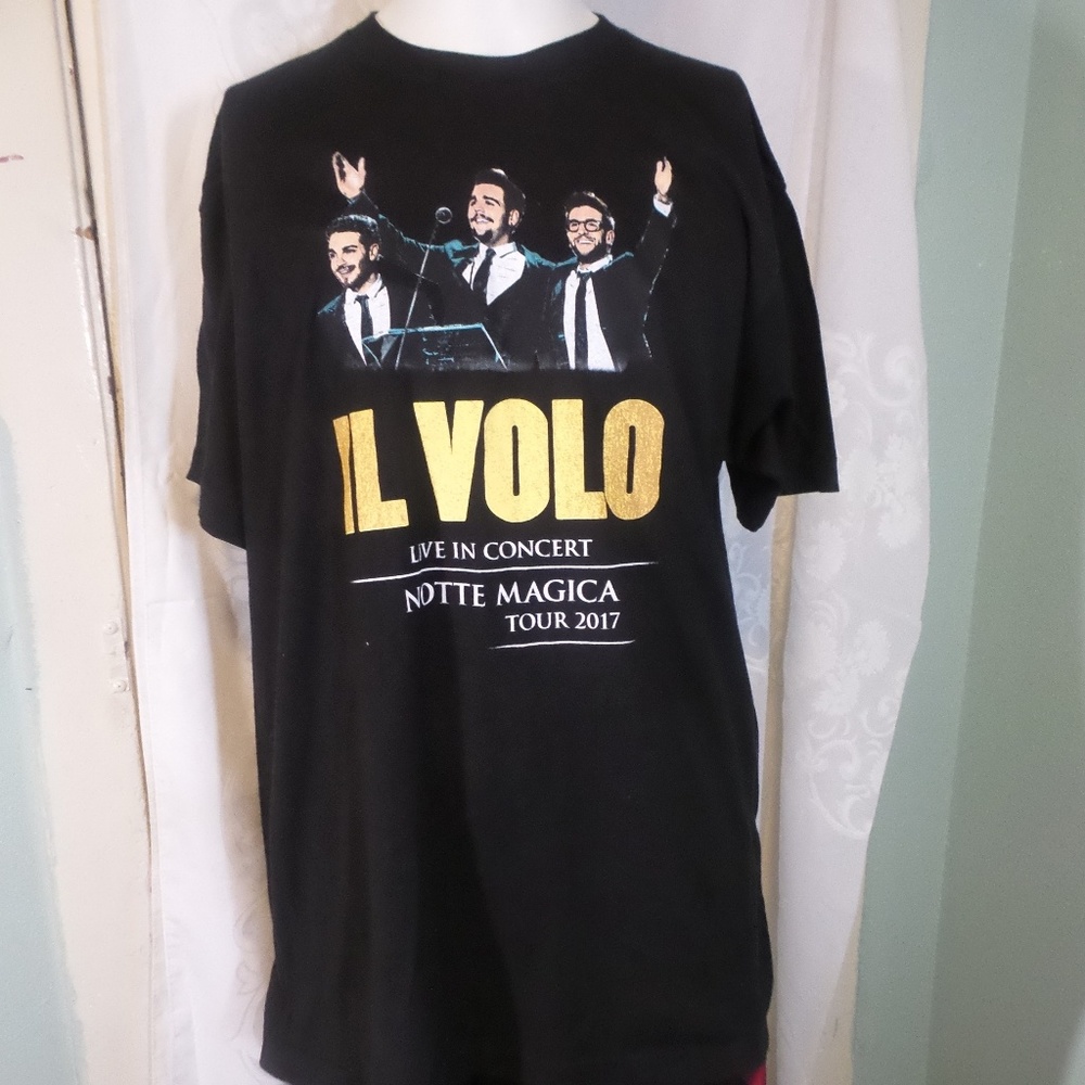IL EVOLO TULTEX  MEN BLACK T.SHIRT SIZE XL